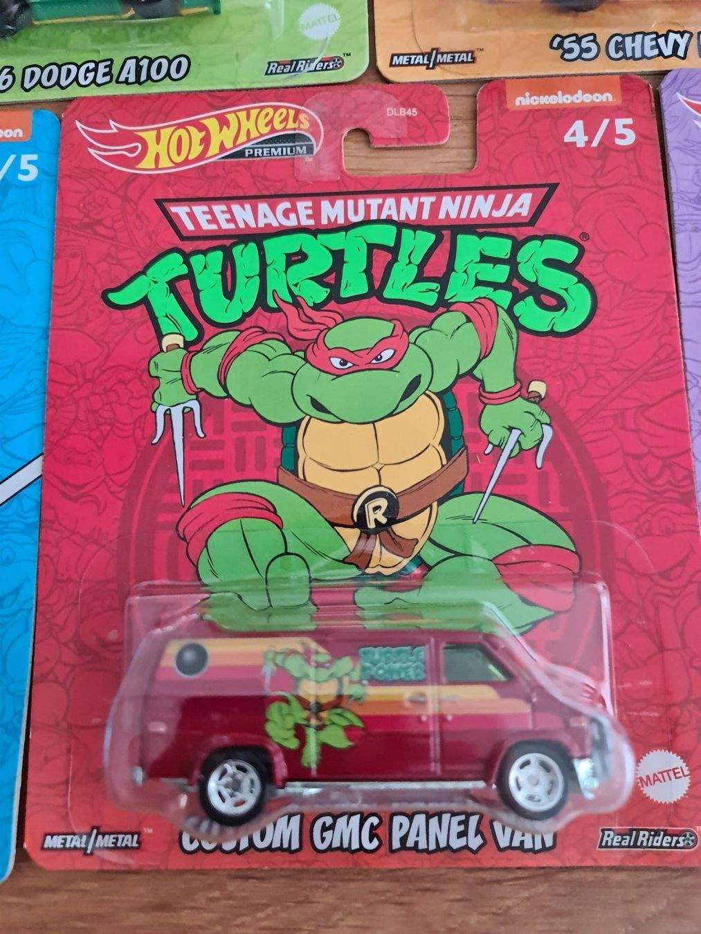 * SALE*Kompl. Set Hot Wheels Premium Mutant Ninja Turtles TMNT 2022