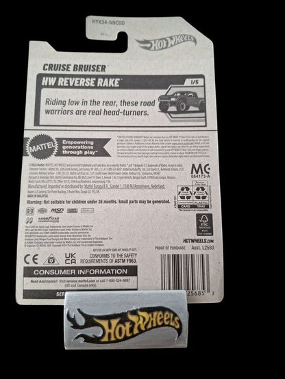Hot Wheels HW Reverse Rake 2025 Cruise Bruiser 1/5 L