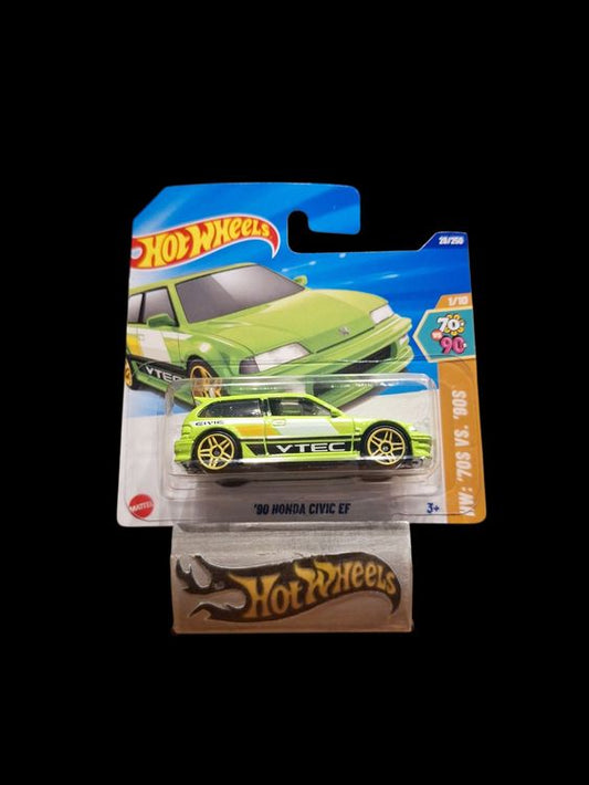 Hot Wheels HW: 70s vs. 90s 2025 90 Honda Civic EF 1/10 S