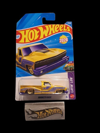 Hot Wheels Layin' Low 2026 Bounce 'n Bass 1/5 L