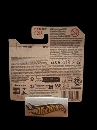Hot Wheels Fast Foodie 2025 Hot Wheengs 5/5 S