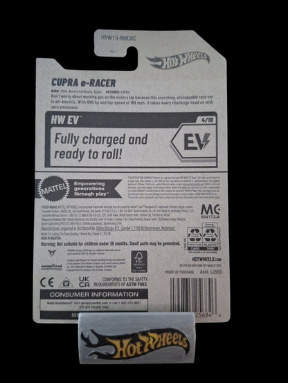 Hot Wheels HW EV 2025 Cupra e-Racer 4/10 L
