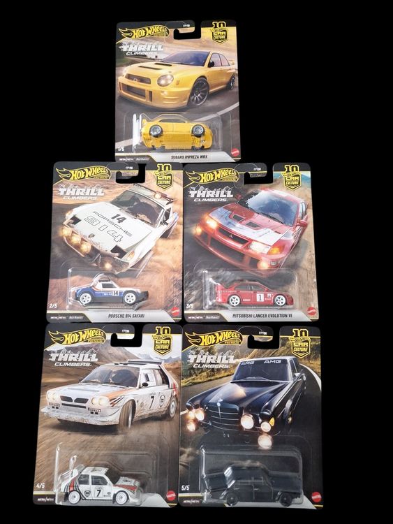 komplettes Set Hot WHeels Premium Thrill Climbers 2026