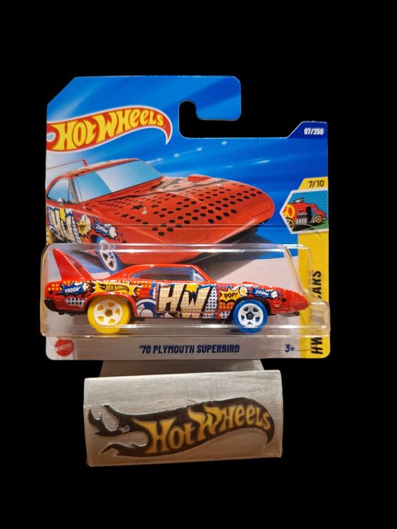 Hot Wheels HW Art Cars 2025 70 Plymouth Superbird 7/10 S