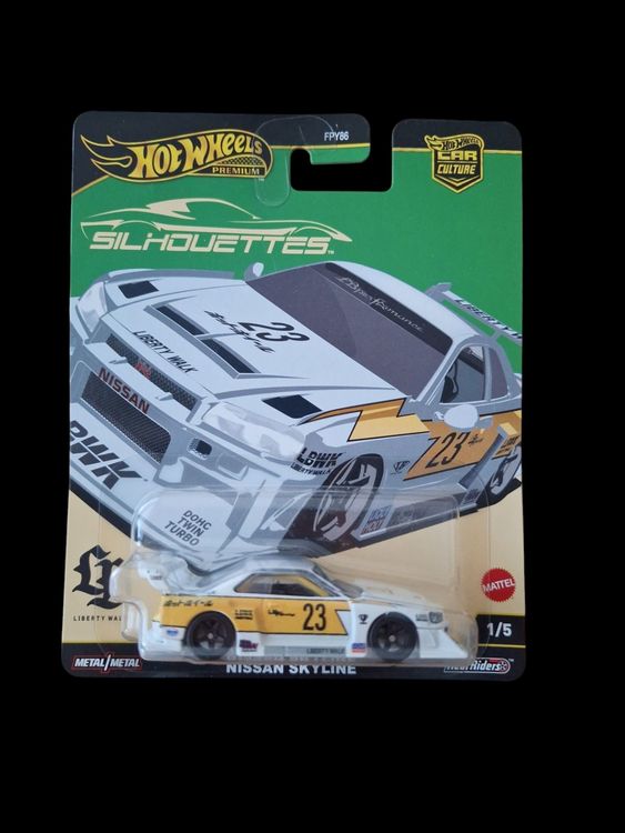 Komplettes Set Hot Wheels Premium Silhouettes 2025