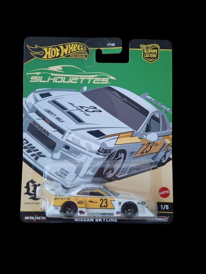 Komplettes Set Hot Wheels Premium Silhouettes 2025