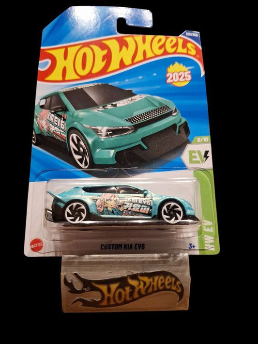 Hot Wheels HW EV 2025 Custom Kia EV6 8/10 L