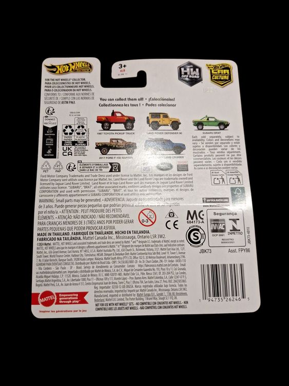 Komplettes Set Hot Wheels Premium Off-Road 2025