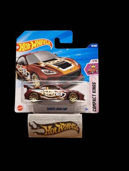 Hot Wheels Compact Kings 2025 Toyota GR86 Cup 1/10 S