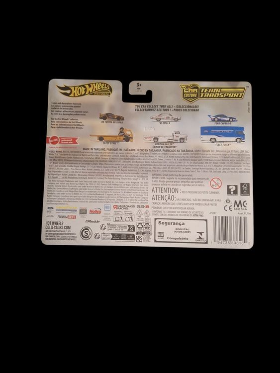 HW Premium Team Transport #86 20 Toyota GR Supra Fleet Street