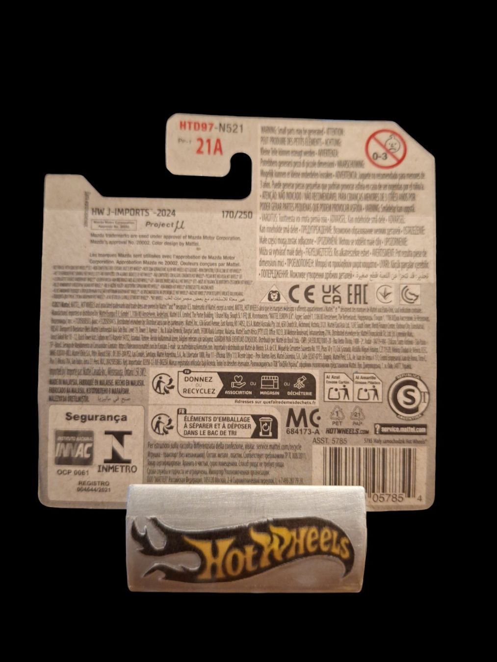 Hot Wheels HW J-Imports 2024 95 Mazda RX-7 9/10 S