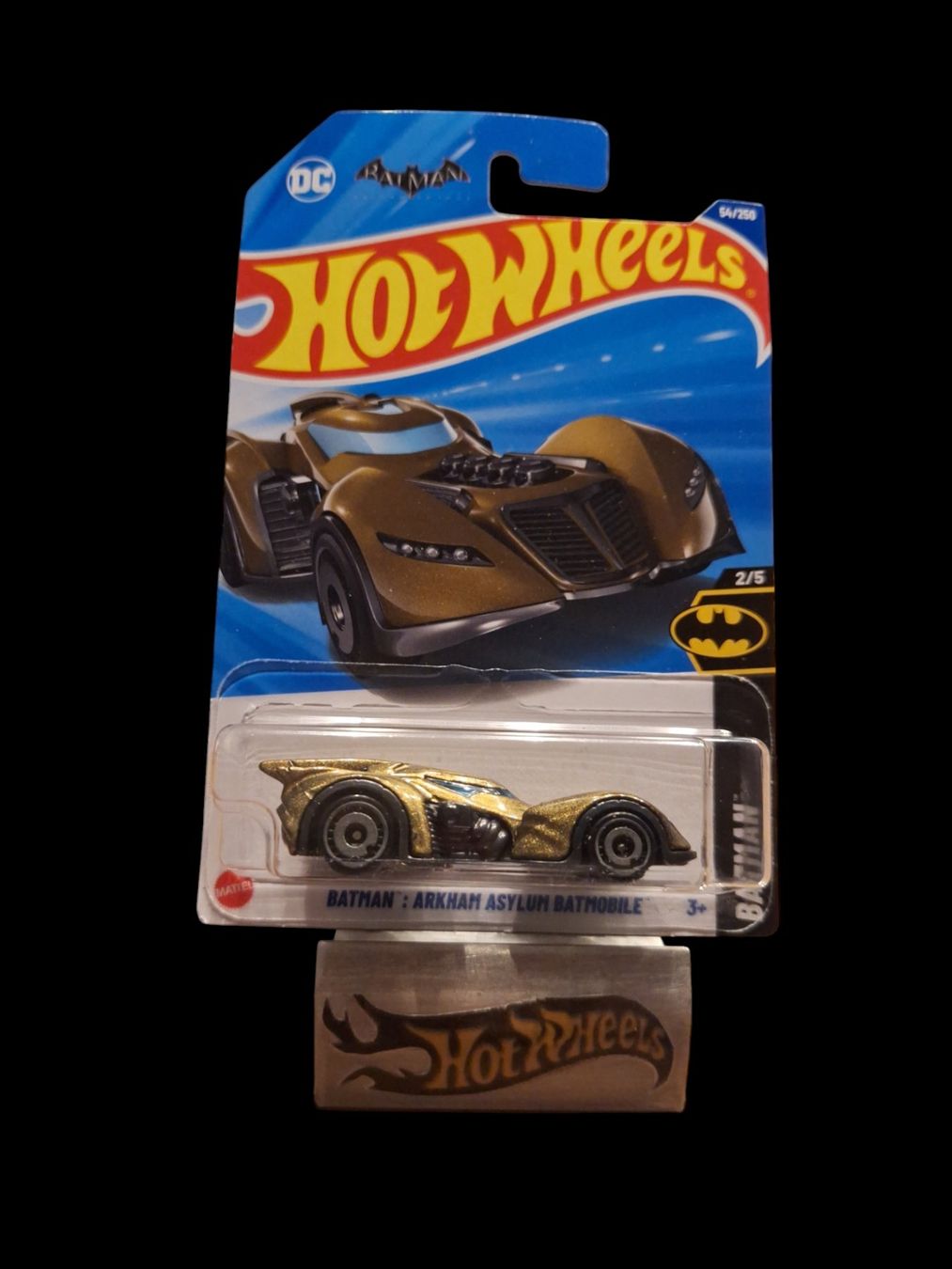 Hot Wheels Batman 2025 Batman: Arkham Asylum Batmobile 2/5 L