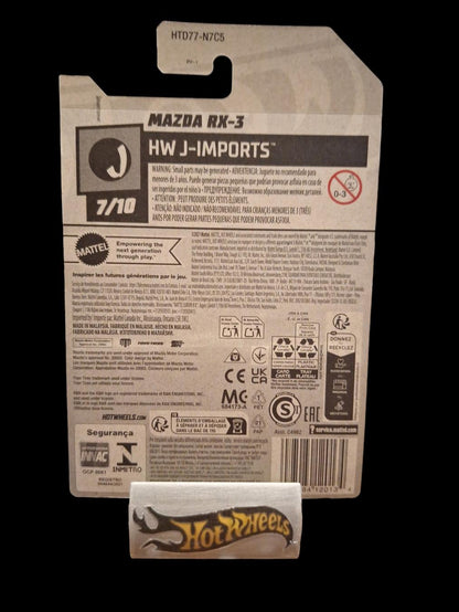 Hot Wheels HW J-Imports 2024 Mazda RX-3 7/10 L