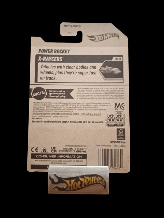 Hot Wheels X-Raycers 2025 Power Rocket 8/10 L