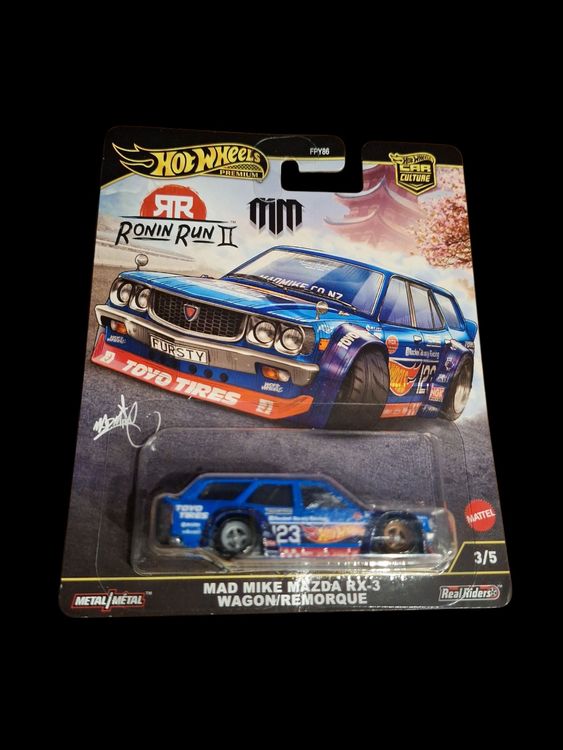 Komplettes Set Hot Wheels Premium Car Cultur Ronin Run II