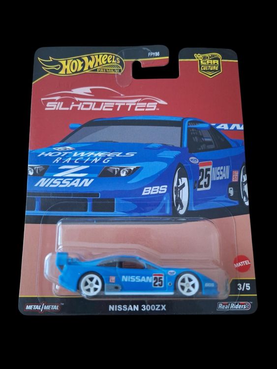 Komplettes Set Hot Wheels Premium Silhouettes 2025