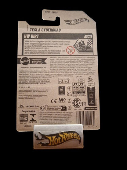 Hot Wheels HW Dirt 2025 Tesla Cyberquad 4/10 L