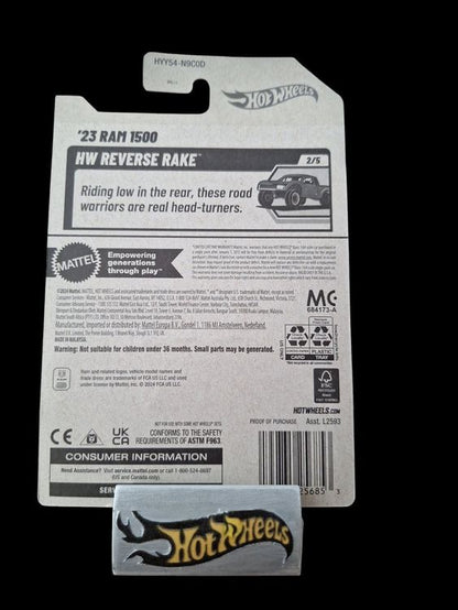 Hot Wheels HW Reverse Rake 2025 23 RAM 1500 2/5 L