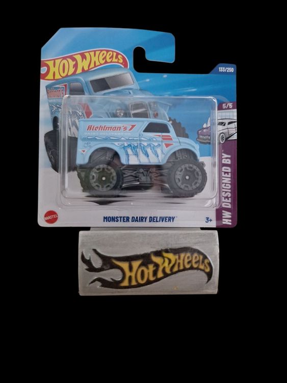 Hot Wheels HW Designed By 2025 Monster Dairy Delivery 5/5 S