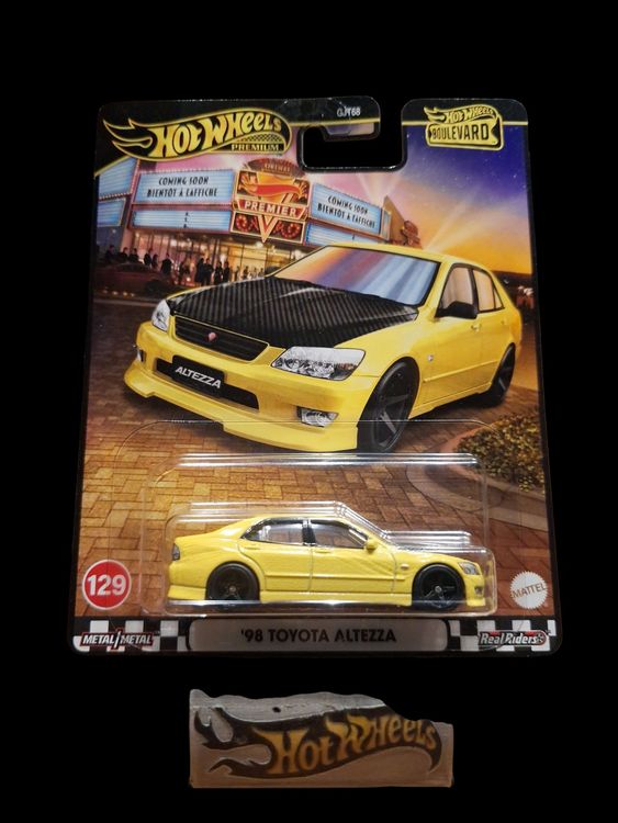 Hot Wheels Premium Boulevard #129 98 Toyota Altezza