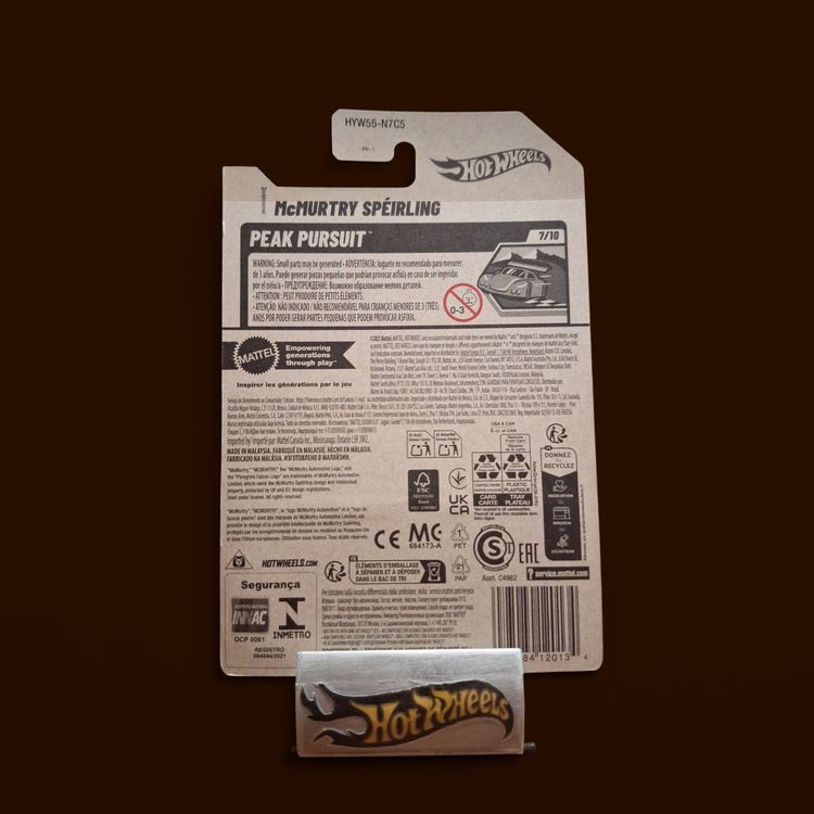 Hot Wheels Peak Pursuit 2025 McMurtry Spéirling 7/10 L