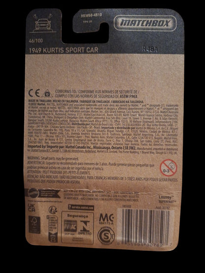 Matchbox 2023 1949 Kurtis Sport Car 46/100 L