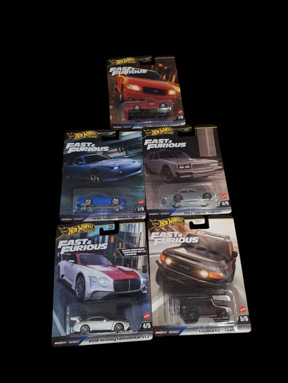 Hot Wheels Premium Set Fast and Furious 2024 Mix 4