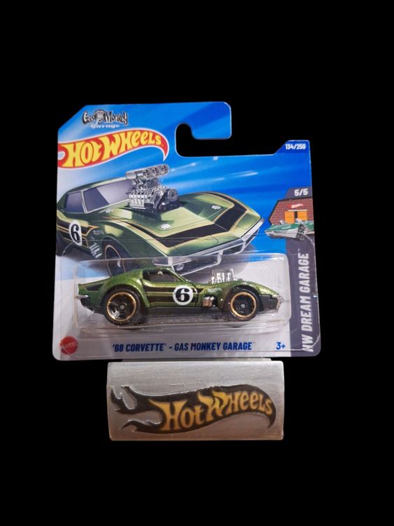 HW Dream Garage 2025 68 Corvette - Gas Monkey Garage 5/5 S