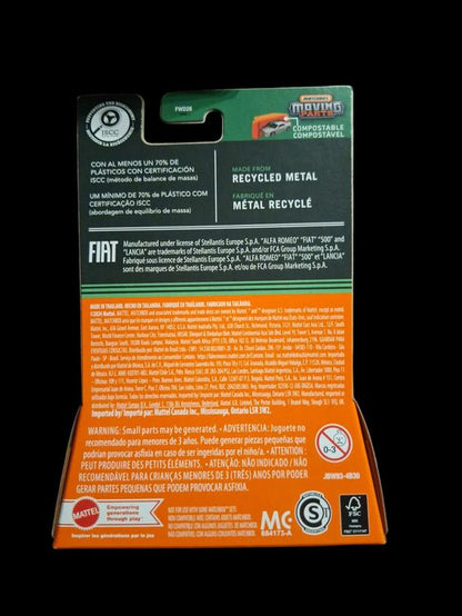 Matchbox Moving Parts 2025 2021 Fiat 500e