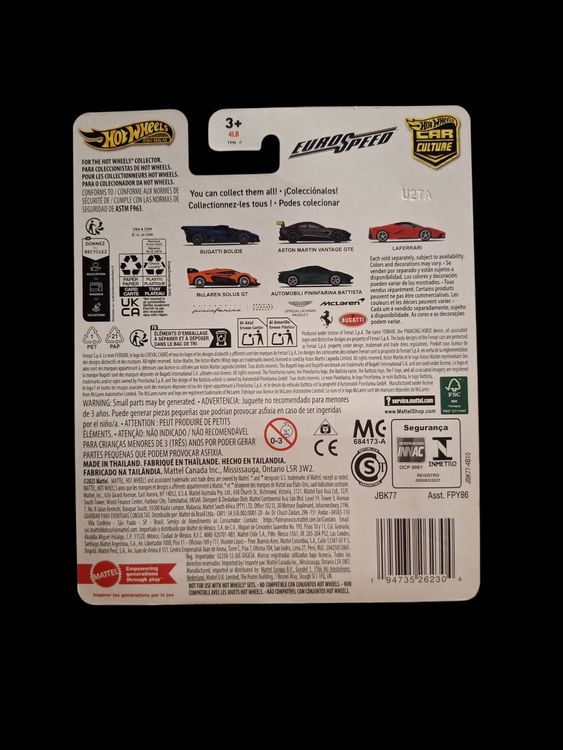 Komplettes Set Hot Wheels Premium EuroSpeed 2025