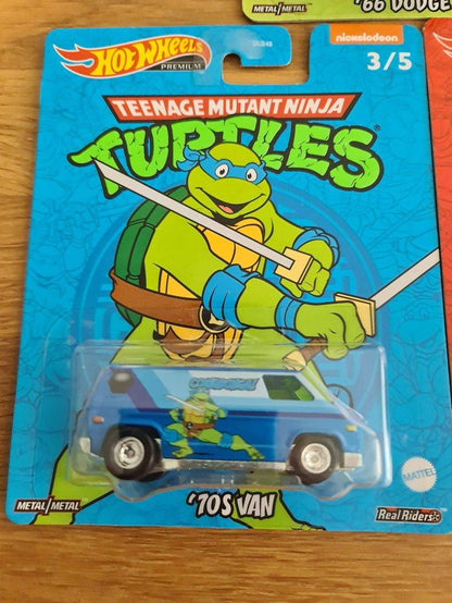 * SALE*Kompl. Set Hot Wheels Premium Mutant Ninja Turtles TMNT 2022