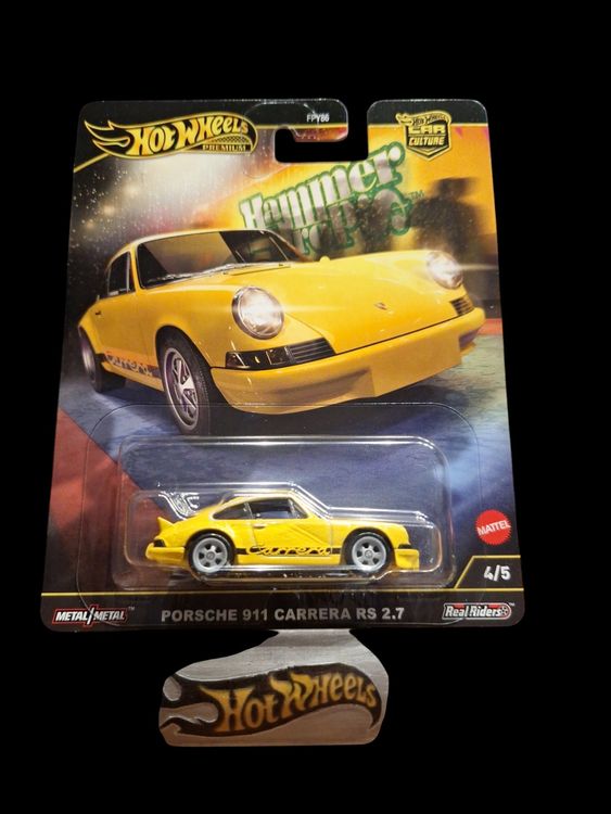 HW Premium Hammer Drop 2025 Porsche 911 Carrera RS 2.7 4/5