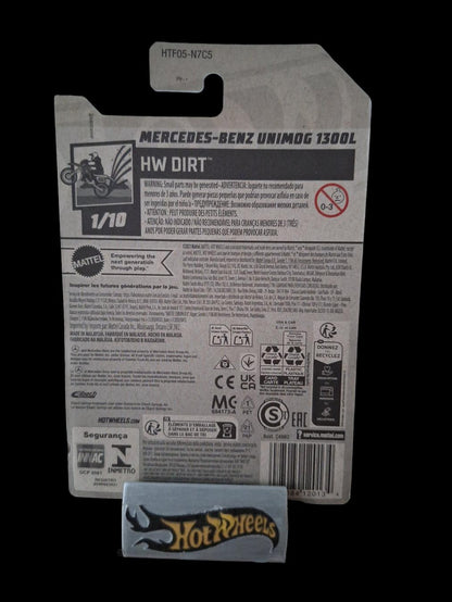 Hot Wheels HW Dirt 2024 Mercedes-Benz Unimog 1300L 1/10 L