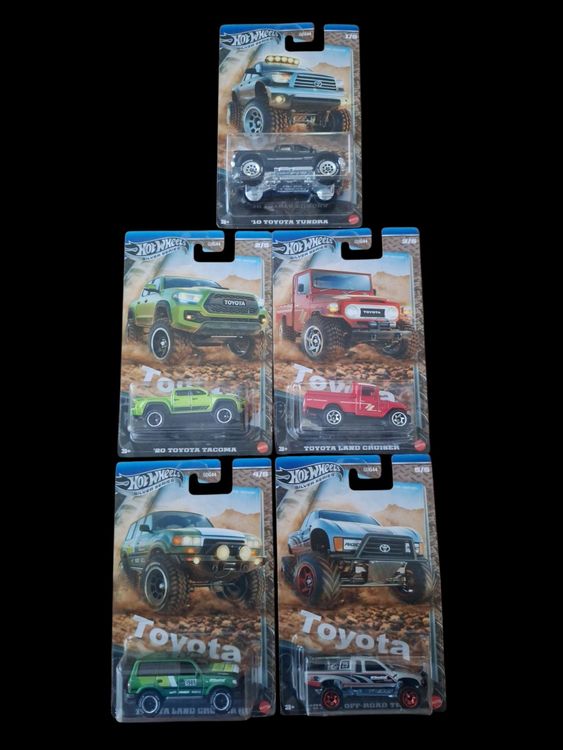 Hot Wheels Silver Series Toyota 2025 Set