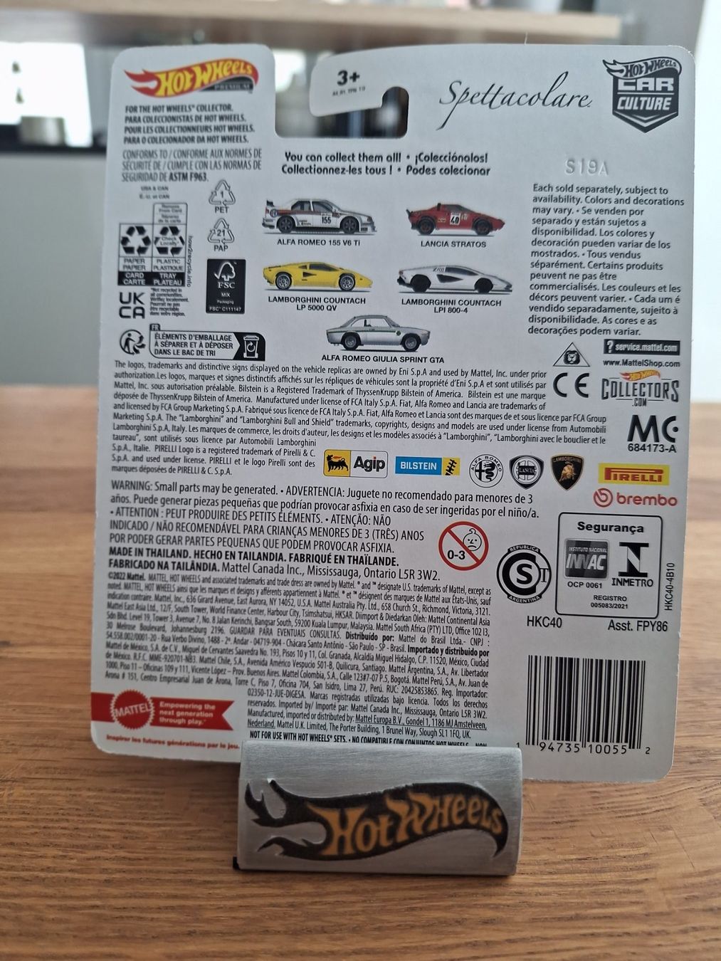 Hot Wheels Premium Spettacolare 2023 Lamborghini Countach LPI 800-4 4/5