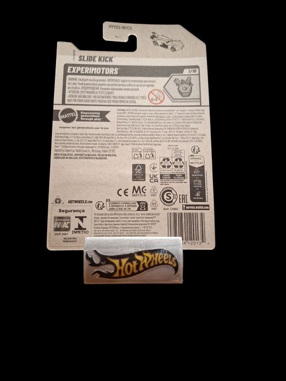 Hot Wheels Experimotors 2025 Slide Kick 1/10 L