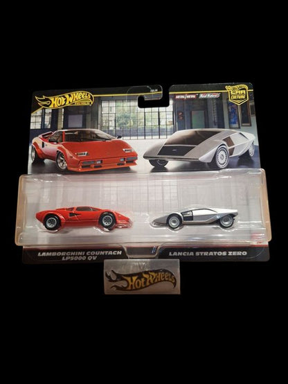 2025 Mix 2 Lamborghini Countach LP5000 QV / Lancia Stratos Zero