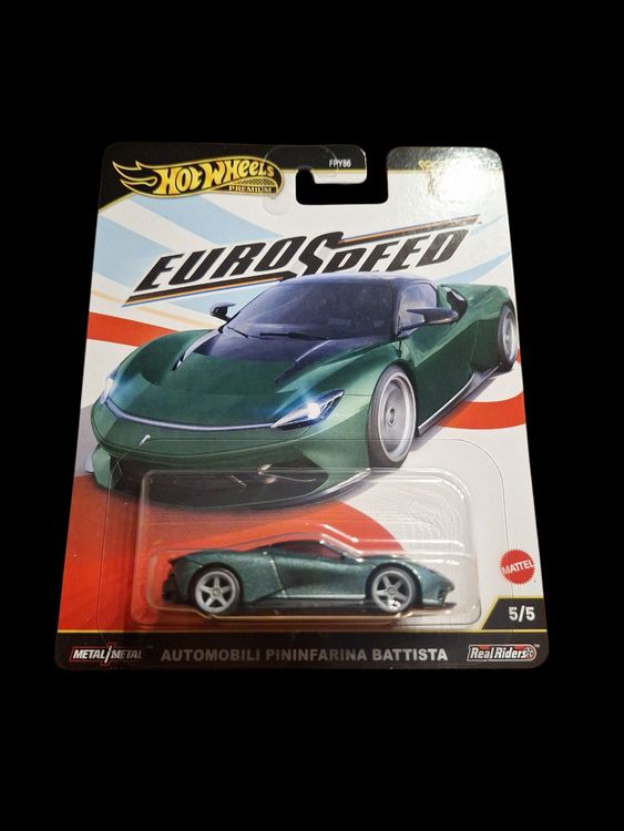 Komplettes Set Hot Wheels Premium EuroSpeed 2025