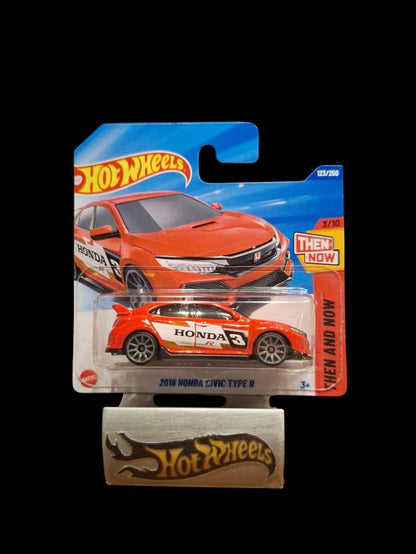 Hot Wheels Then and Now 2025 2018 Honda Civic Type R 3/10 S