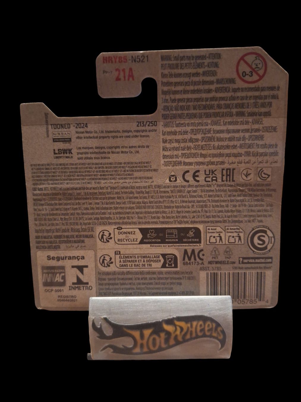 Hot Wheels Tooned 2024 Nissan Skyline 2000GT-R LBWK 3/5 S