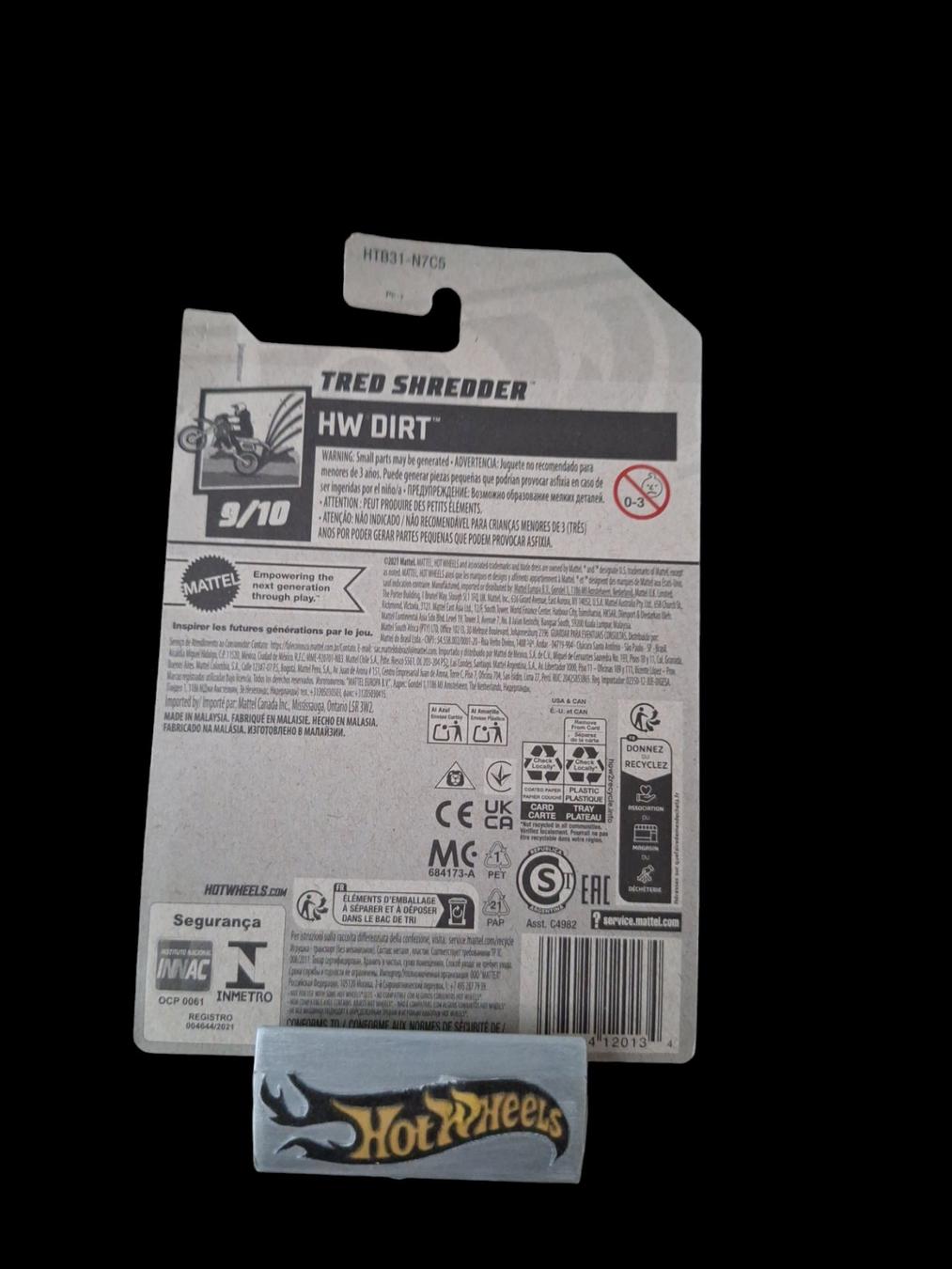 Hot Wheels HW Dirt 2024 Tred Shredder 9/10 L