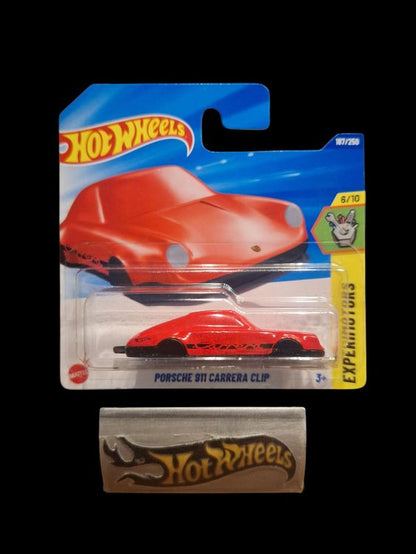 Hot Wheels Experimotors 2025 Porsche 911 Carrera Clip 6/10 S