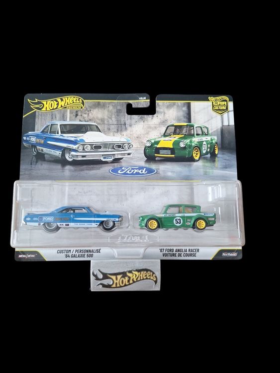 Car Culture 2026 Mix 2 Custom 64 Galaxie 500 / 67 Ford Anglia Racer