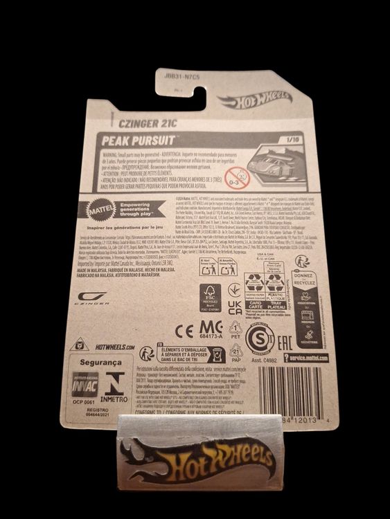 Hot Wheels Peak Pursuit 2025 Czinger 21C 1/10 L