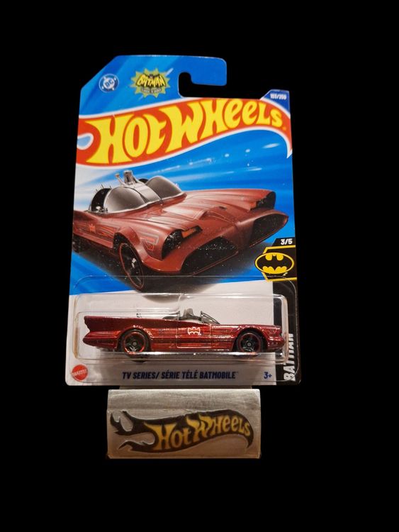 Hot Wheels Batman 2025 TV Series Batmobile 3/5 L