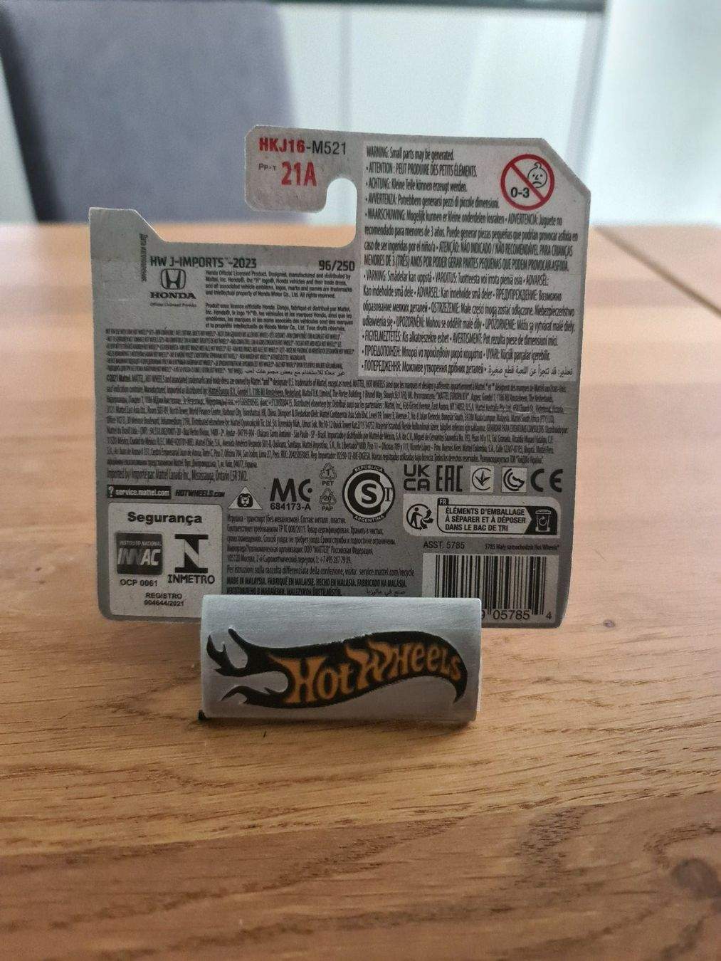 Hot Wheels HW J-Imports 2023 90 Honda Civic EF 7/10 Short Card