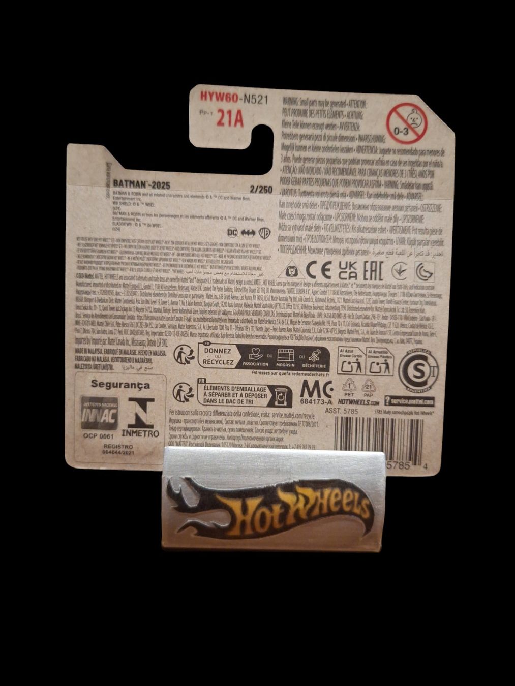 Hot Wheels Batman 2025 Batman & Robin Batmobile 1/5 S
