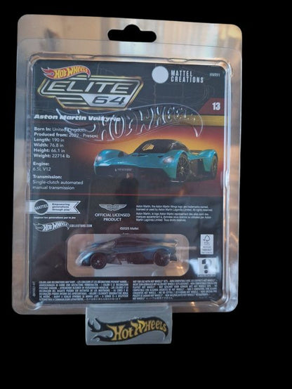Hot Wheels Premium Elite 64 Aston Martin Valkyrie HWR91