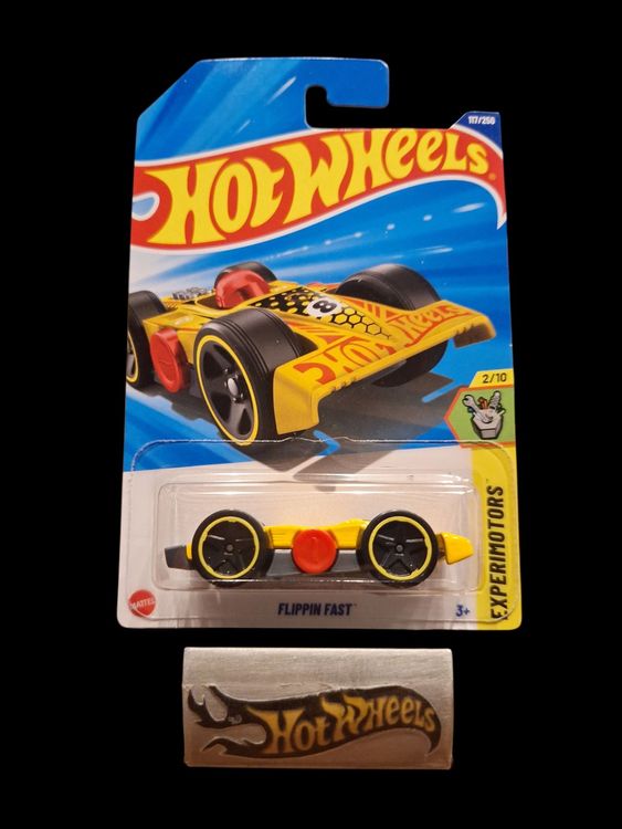 Hot Wheels Experimotors 2025 Flippin Fast 2/10 L