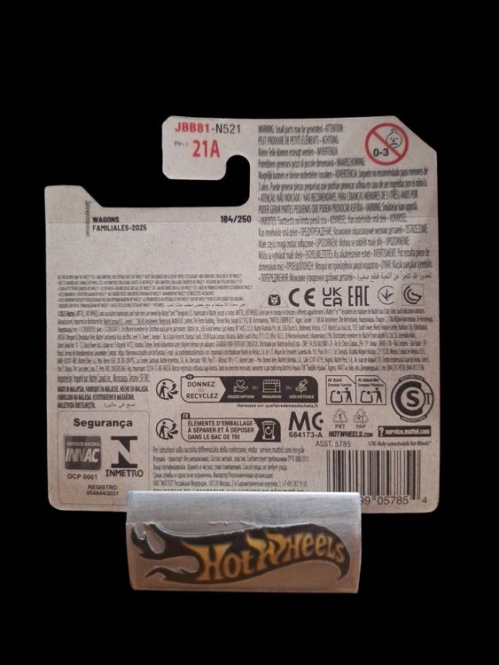 Hot Wheels HW Wagons 2025 Track Dwagon 2/5 S